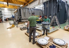 Instalaciones de Faramax, una de las 'empresas gacela' extremeñas que más amplían su número de trabajadores.