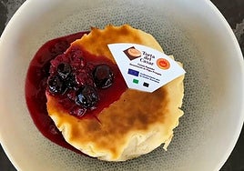 Tarta de queso con Torta del Casar