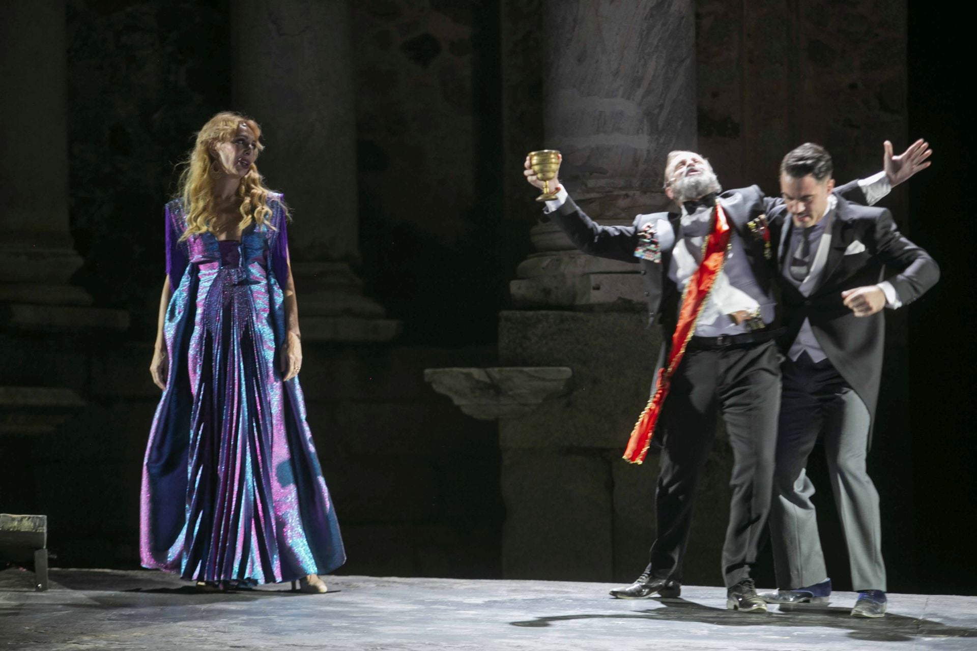 Fotos | La representación de Electra en el Teatro Romano de Mérida
