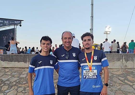 El oliventino Andrés González Pacheco, subcampeón de España en en 1.500 metros
