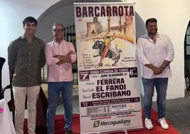 Presentación del cartel en Barcarrota.