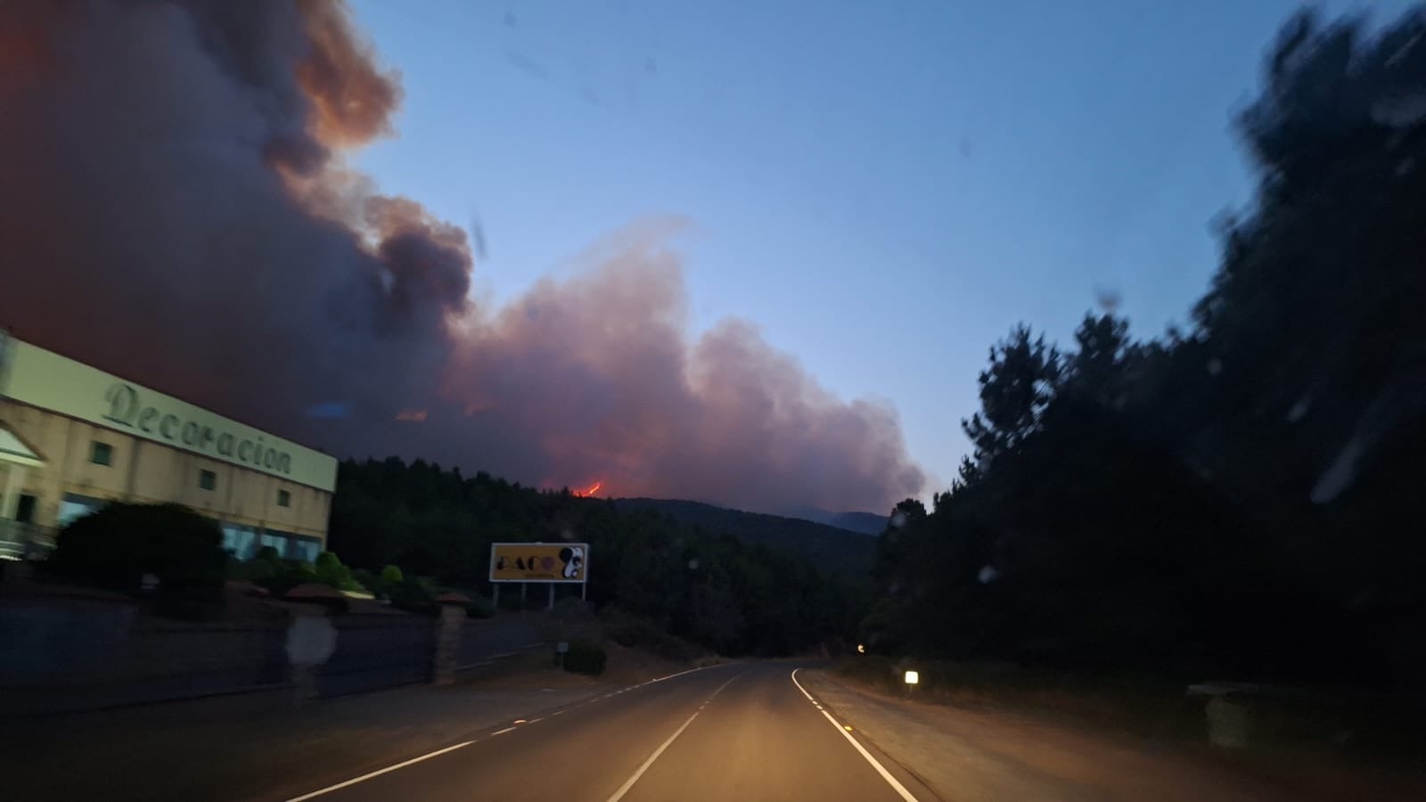 Columnas de humo 