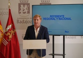 El alcalde de Badajoz, Ignacio Gragera.