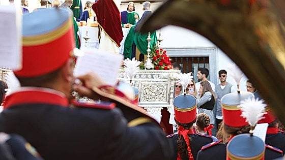 Diez bandas de música en la tercera edición de la Feria Cofrade de Jerez