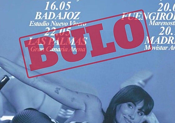 #StopBulo: Aitana no dará un concierto en Badajoz