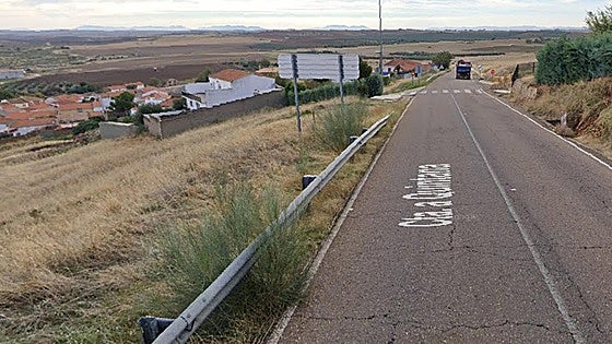 Dos personas heridas en una salida de vía cerca de Magacela