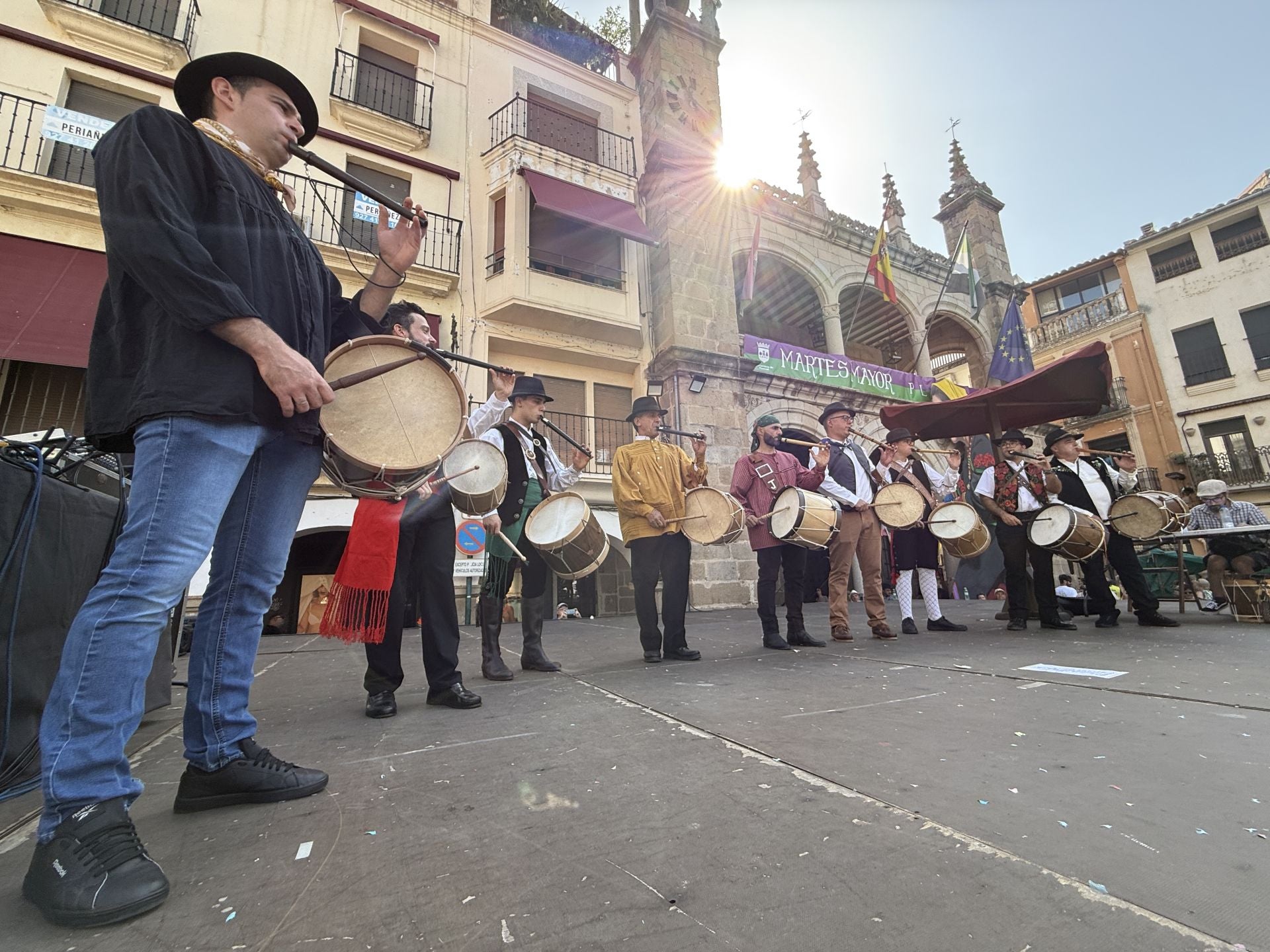 La celebración del Martes Mayor en Plasencia, en imágenes