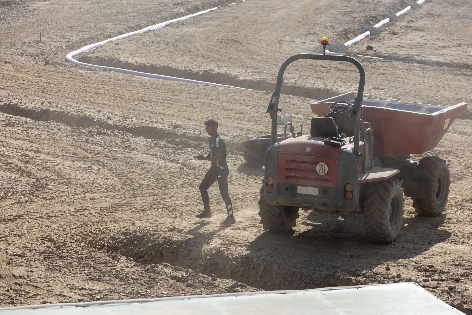 La reforma del estadio cacereño Príncipe Felipe, en imágenes
