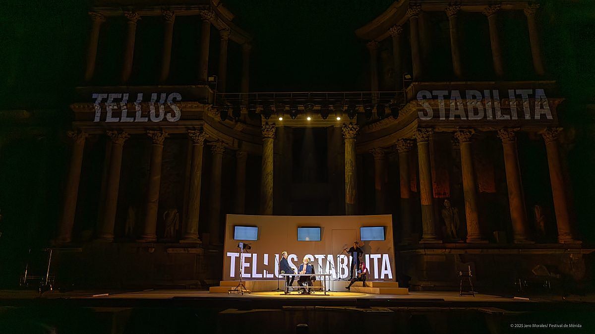 El estreno de &#039;Memorias de Adriano&#039; en el Teatro Romano, en imágenes