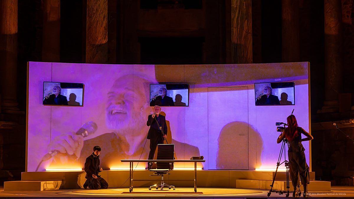 El estreno de &#039;Memorias de Adriano&#039; en el Teatro Romano, en imágenes