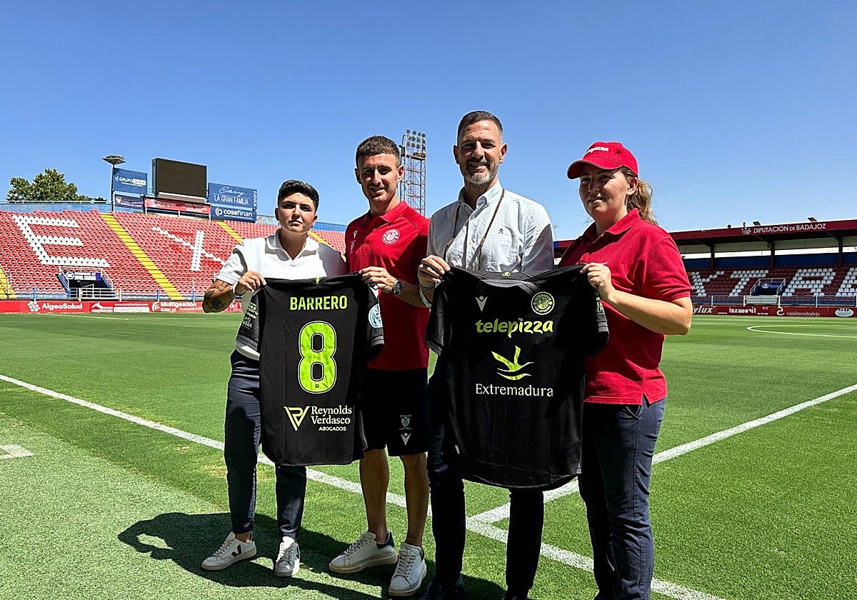 Momento de la presentación de Álvaro Barrero.