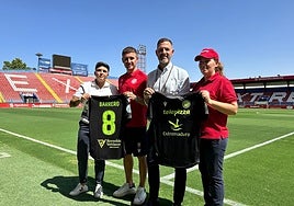 Momento de la presentación de Álvaro Barrero.