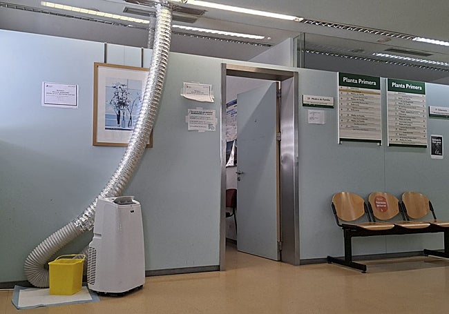 Uno de los equipos portátiles que se han instalado en el edificio.