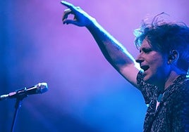 Lorenzo González en una imagen de archivo durante una actuación.