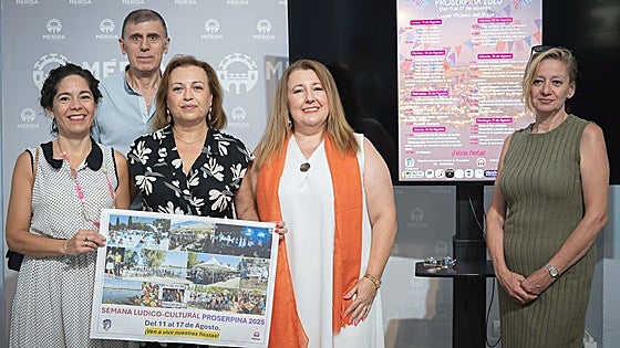 La asociación vecinal de Proserpina presenta su semana de actos festivos