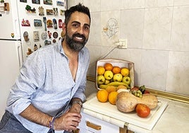 David Calvo siempre trata de incluir ingredientes de la comarca de La Vera, de donde es originario.