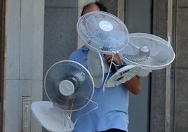 Ola de calor: Extremadura ha superado este domingo los 43 grados.