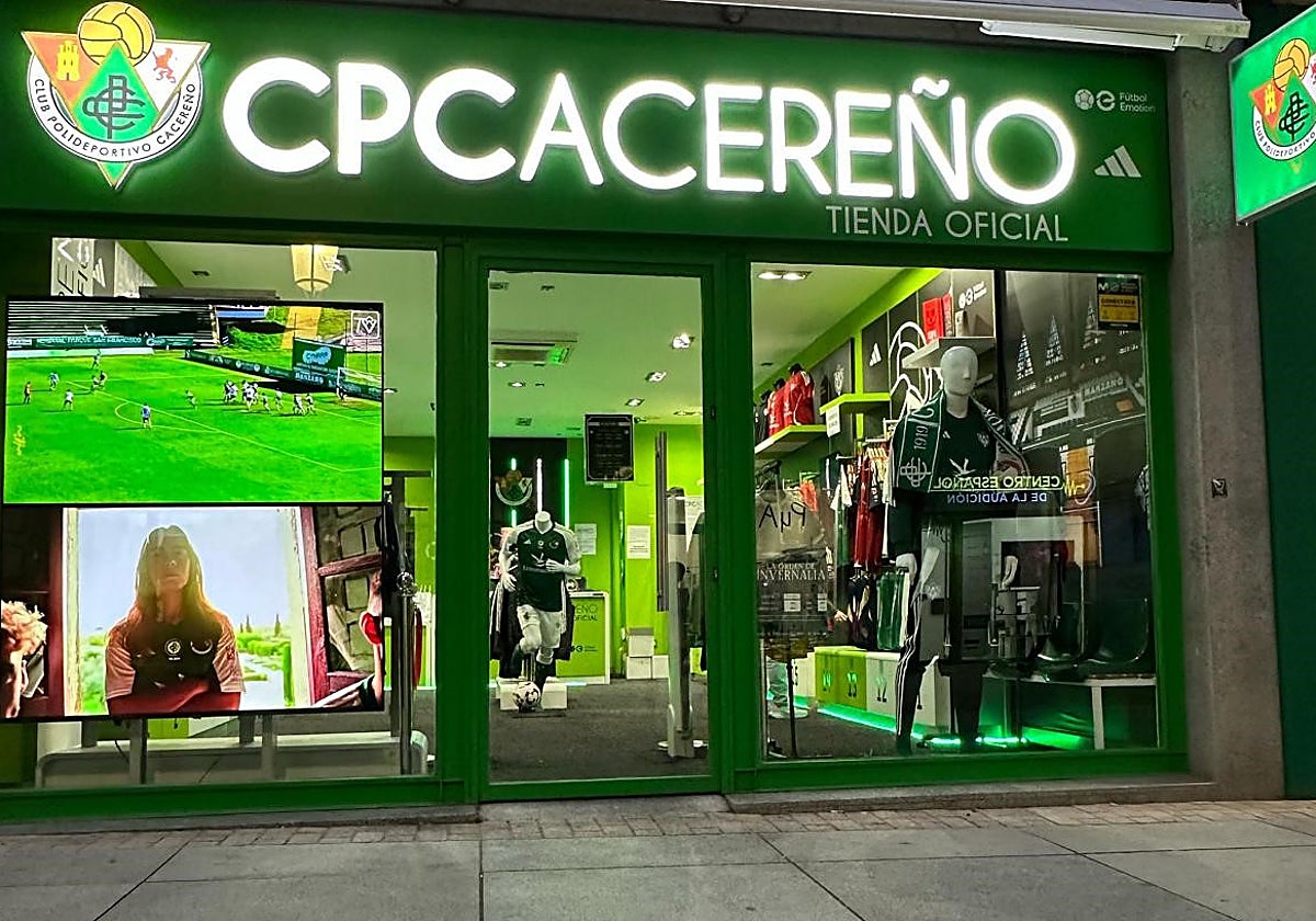 Tienda oficial del Cacereño.