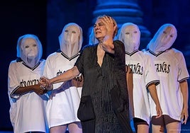 'Las Troyanas', del Festival de Teatro de Mérida, en imágenes