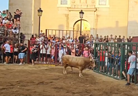 El público abarrotó el recinto acotado para el festejo taurino.