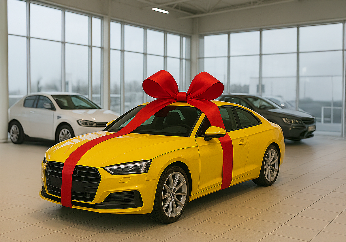 Vehículo reacondicionado listo para su entrega.