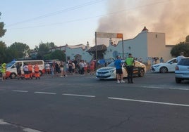 Los incendios en Casar de Cáceres y Aliseda obligan a desalojar dos urbanizaciones
