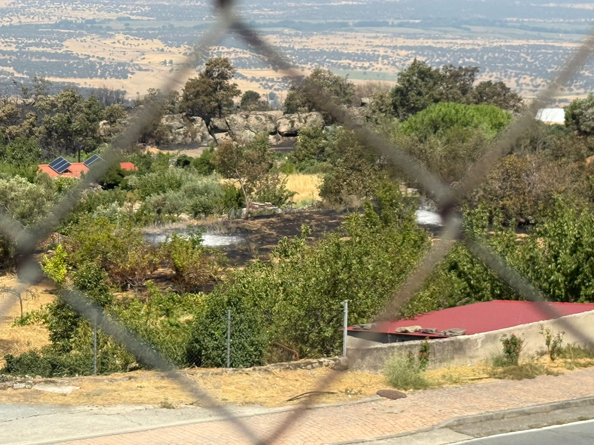 Así ha quedado la comarca de Trasierra tras el incendio de Jarilla