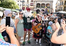 Pedro Díaz, en la edición de la fiesta del Martes Mayor de 2024.