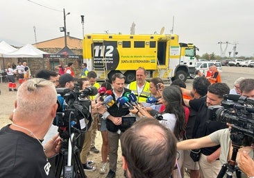 Cataluña se suma a la ayuda contra el fuego en Extremadura