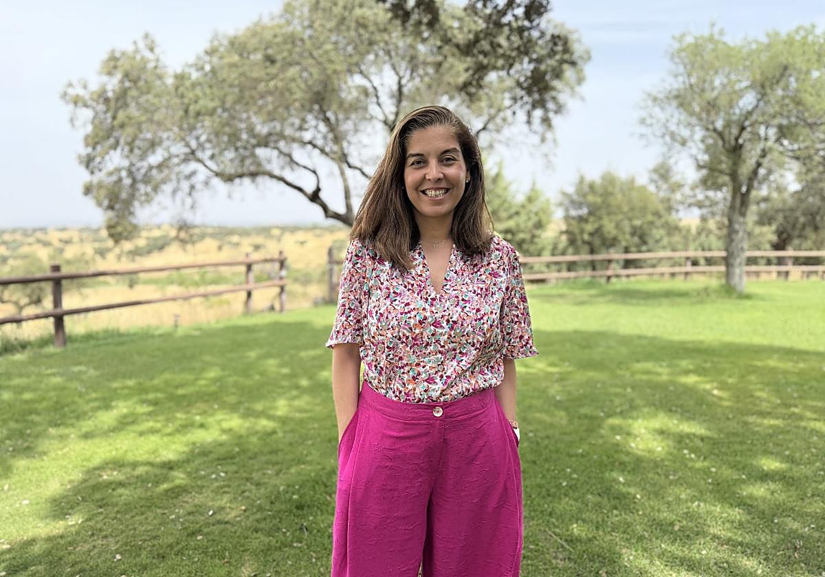 Rocío Morales, directora general de Caja Rural de Extremadura.