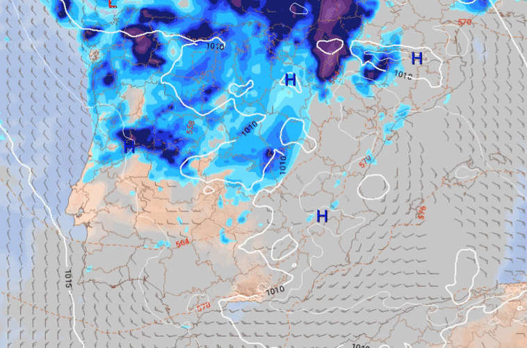 Los restos del huracán Erin traerán lluvia a Extremadura este fin de semana