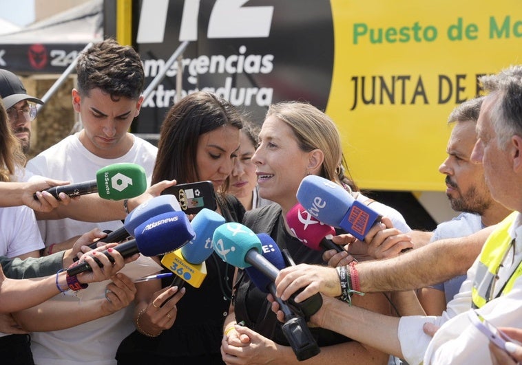 Guardiola da por «consolidado» el incendio de Jarilla diez días después