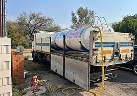 Cisterna en Villar del Plasencia.