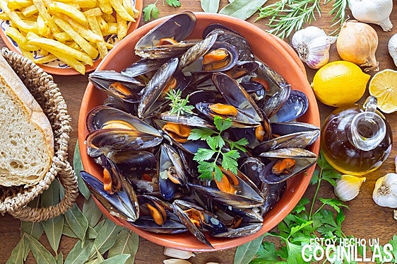 Receta de mejillones al romero