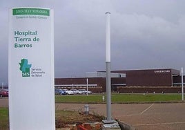 Hospital Tierra de Barros, en Almendralejo.