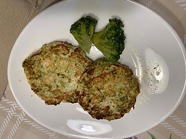 Hamburguesas de brócoli saludables