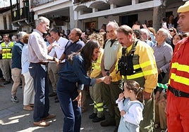 Los Reyes en Extremadura por los incendios: «Que todos visiten esta tierra tan bonita»