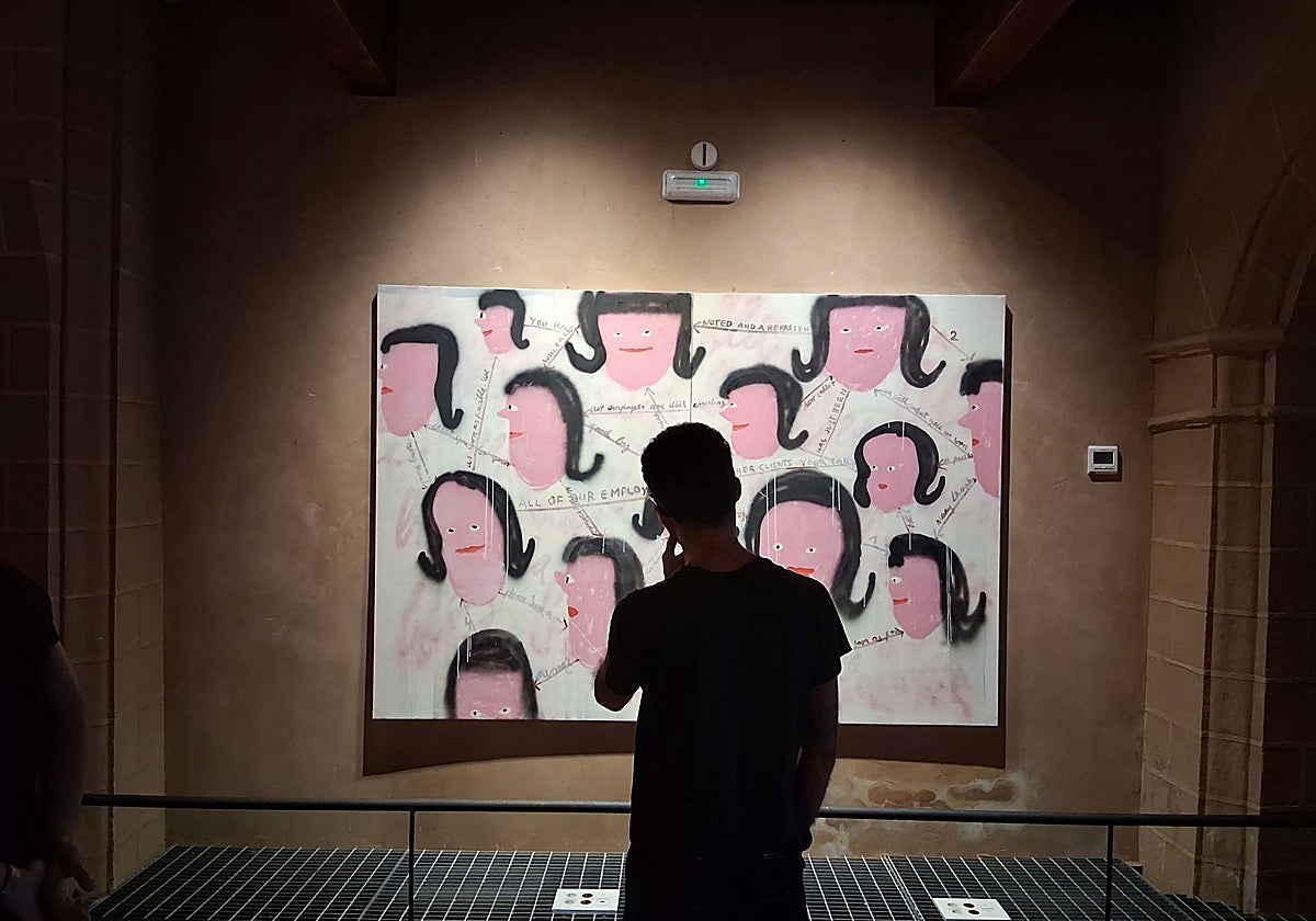 Exposición de Gabrielle Graessle en el Espacio Cultural Santa Catalina.