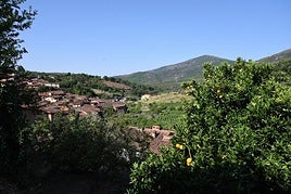 Robledillo de Gata, uno de los municipios afectados.