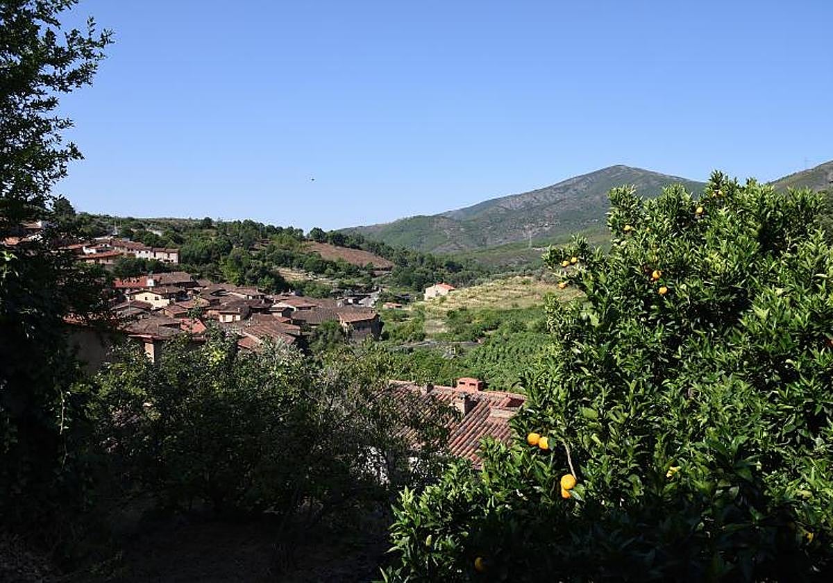 Robledillo de Gata, uno de los municipios afectados.