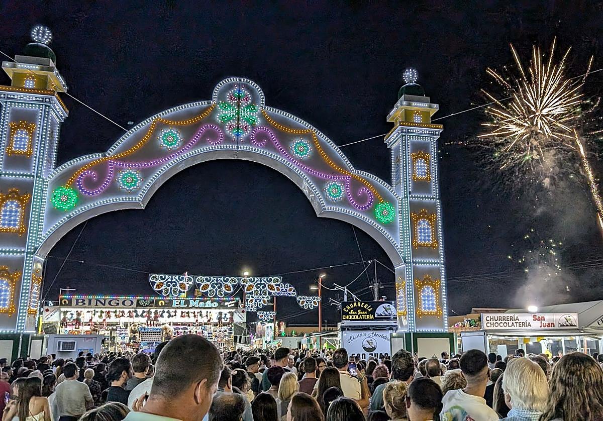 Imagen de una pasada edición de la Feria de Don Benito.