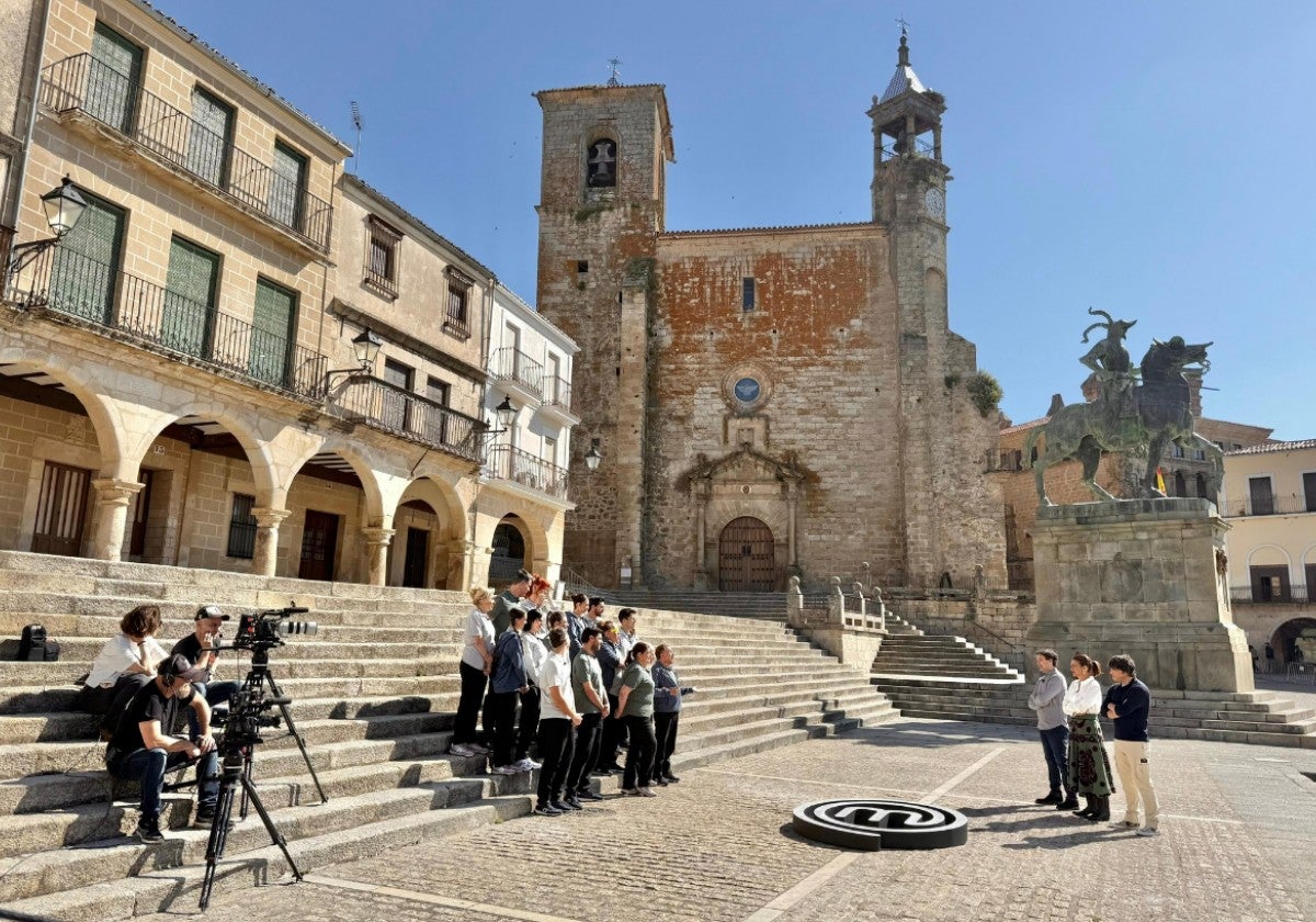 Imagen de la grabación de MasterChef Celebrity 10