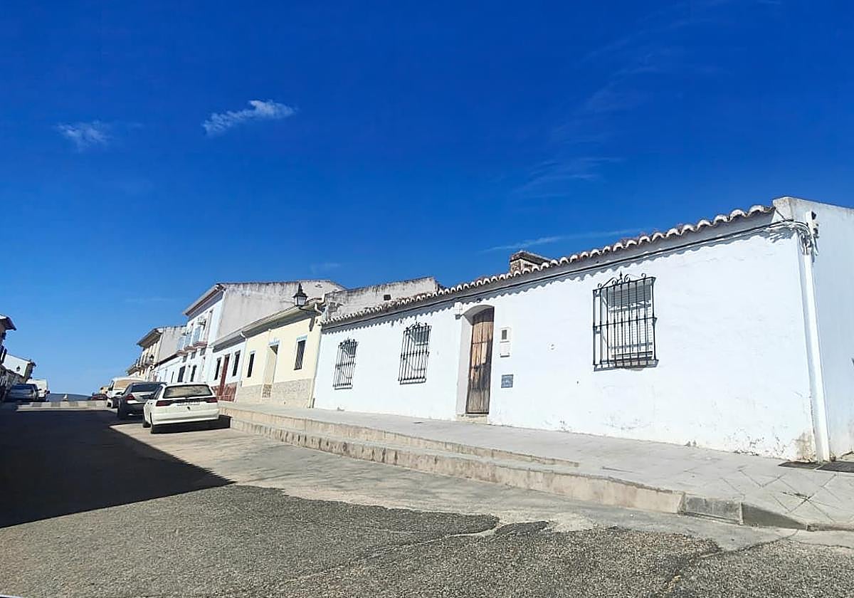 Lugar donde ocurrieron los hechos, en la calle Reyes Huertas de Valverde de Leganés.