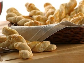 Trenzas rellenas de queso