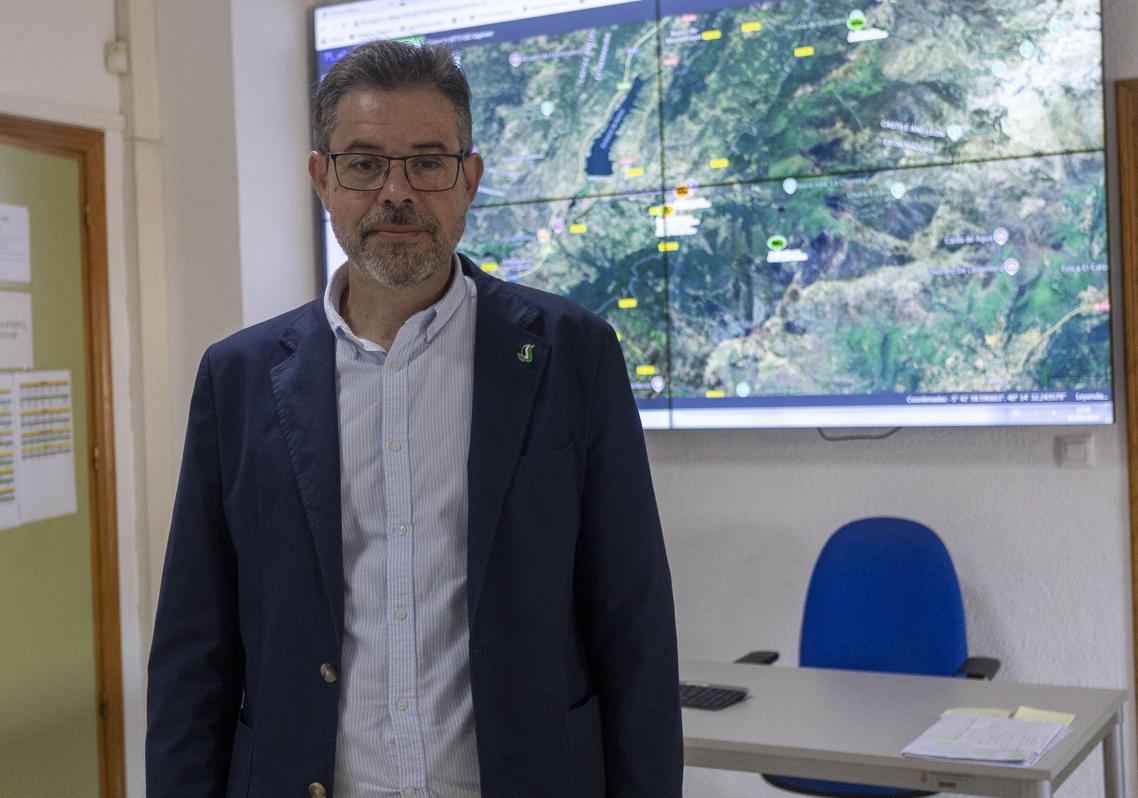 José Antonio Bayón Carvajal, director general de Gestión Forestal y Defensa contra los incendios de la Junta.