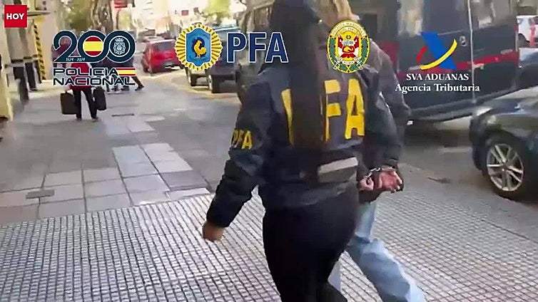 La Policía Nacional descubre 513 kilos de cocaína ocultos en un torno industrial en una nave de Mérida