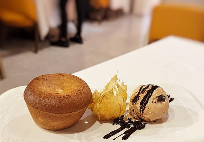 Coulant casero de avellana.