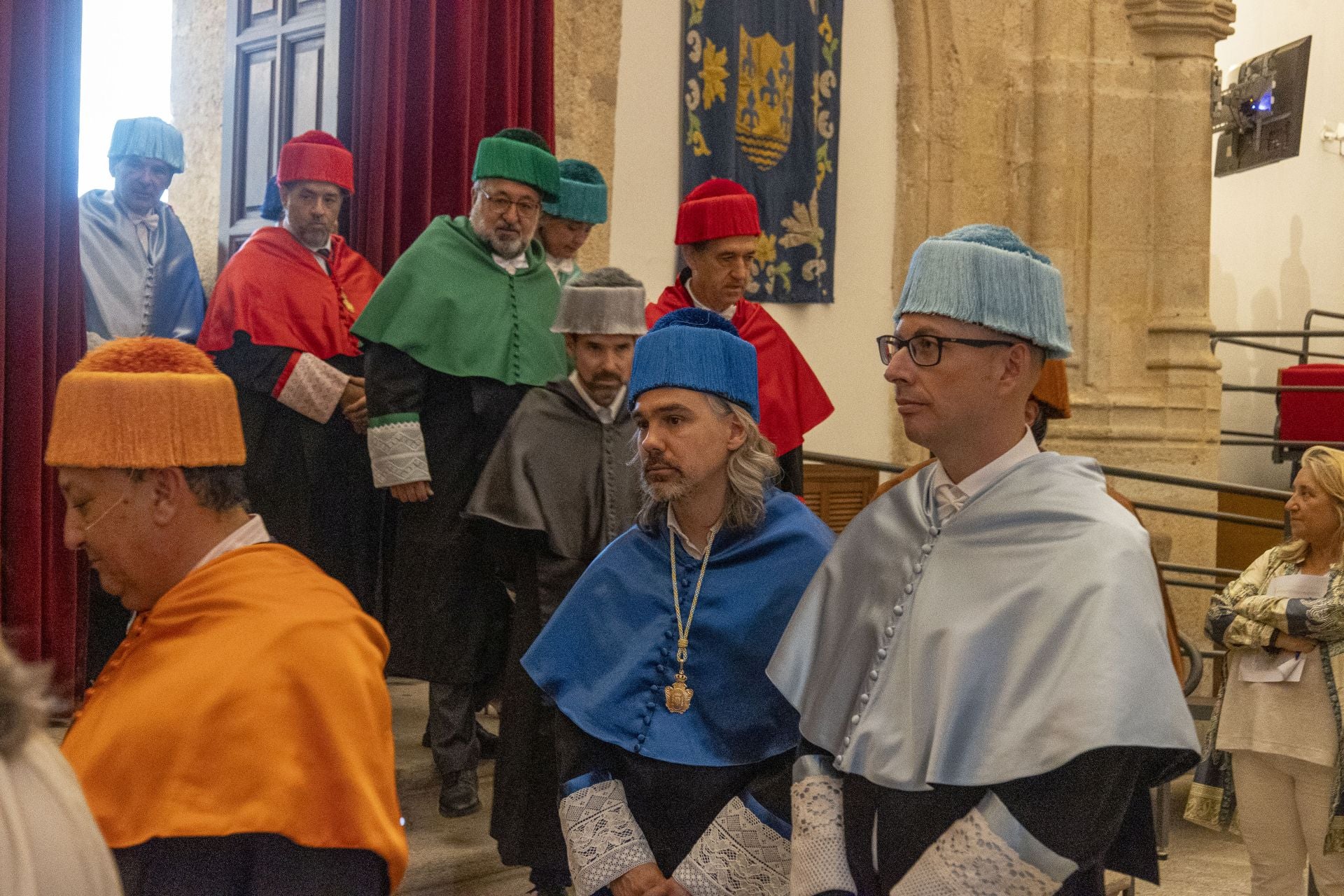 La apertura del curso académico 2025/26 de la UEx, en imágenes