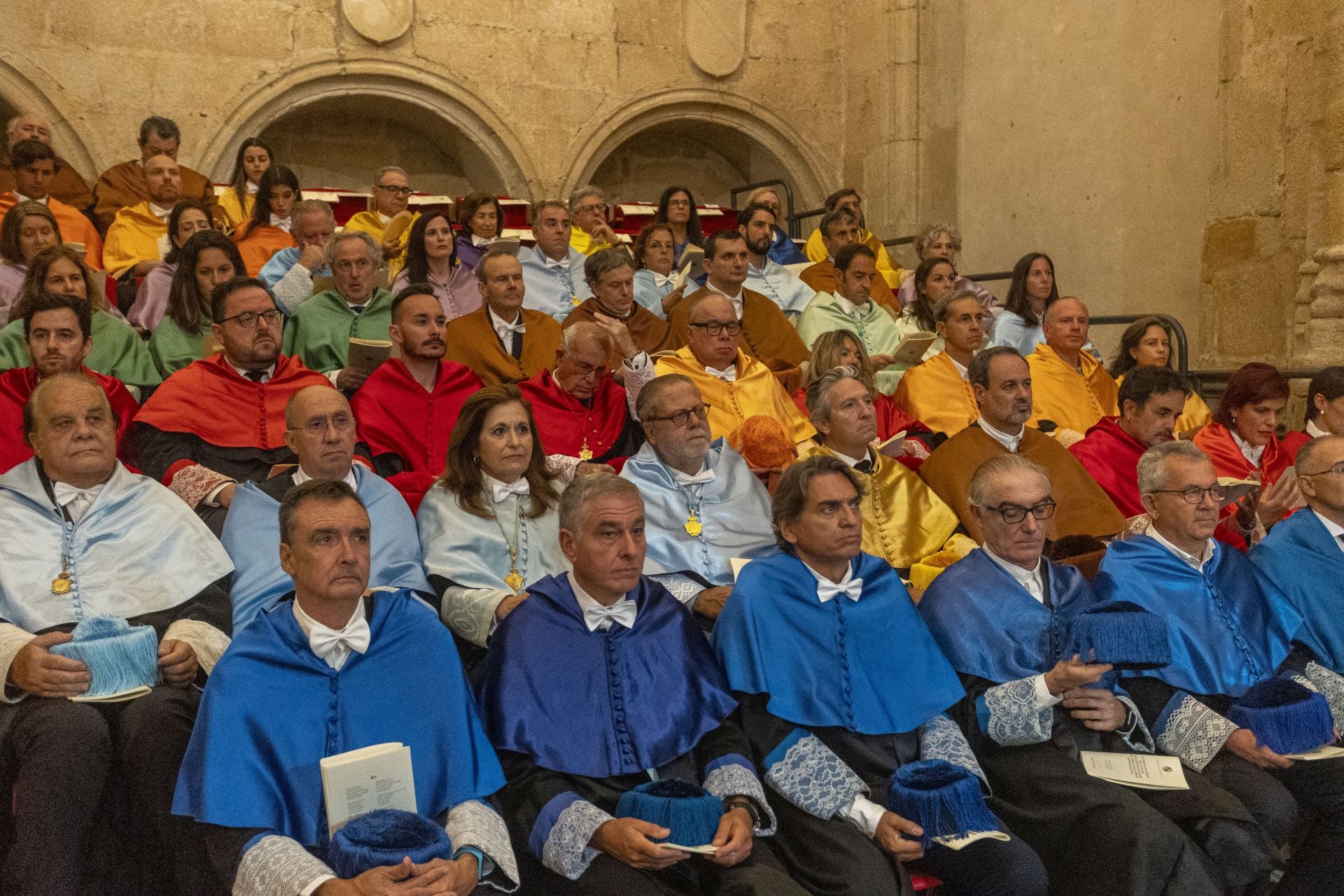La apertura del curso académico 2025/26 de la UEx, en imágenes