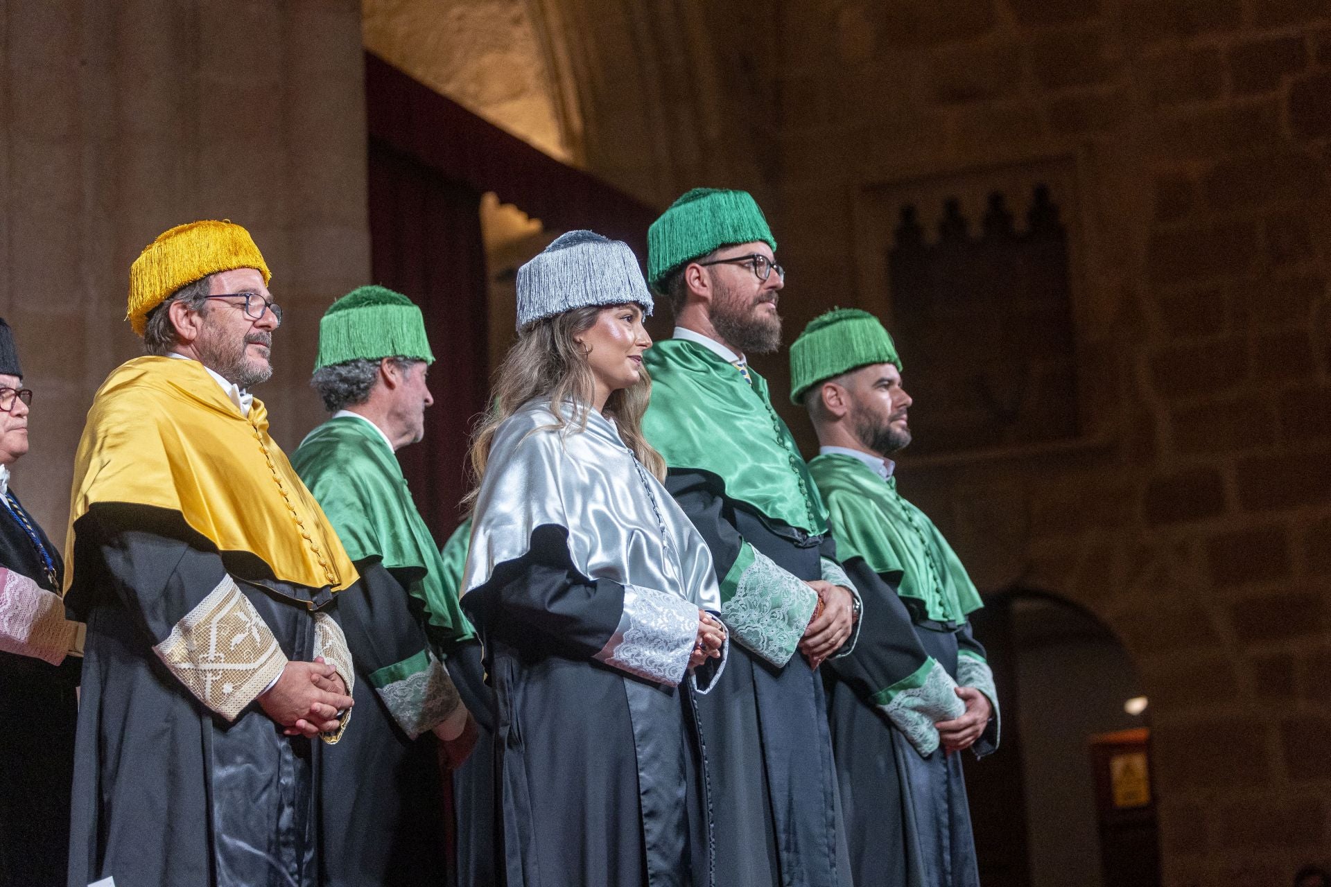 La apertura del curso académico 2025/26 de la UEx, en imágenes